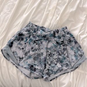 Size 6 long - beautiful purple lululemon shorts - worn once! Like new!